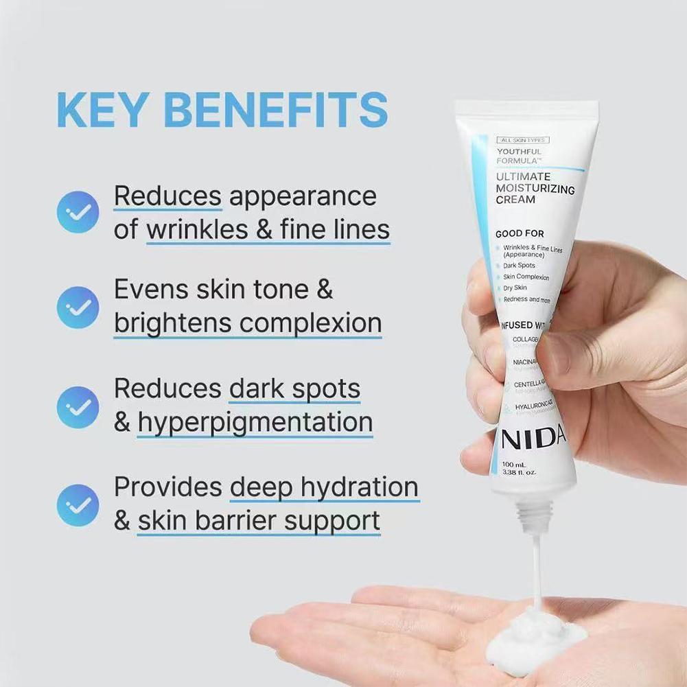Creme Hidratante Facial NIDA c - Luxury Skincare Korea avaliação e preço