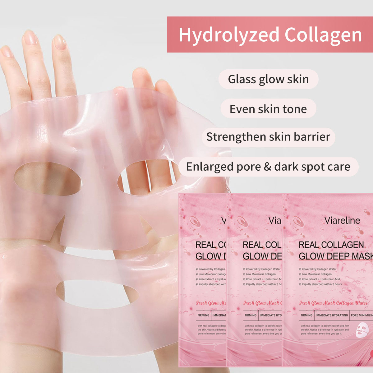 Máscara Noturna de Colágeno co - Luxury Skincare Brands avaliação e preço