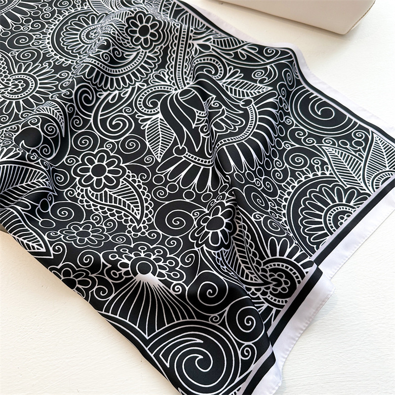 Lenço quadrado de seda para mu - Luxury Skincare Headband avaliação e preço