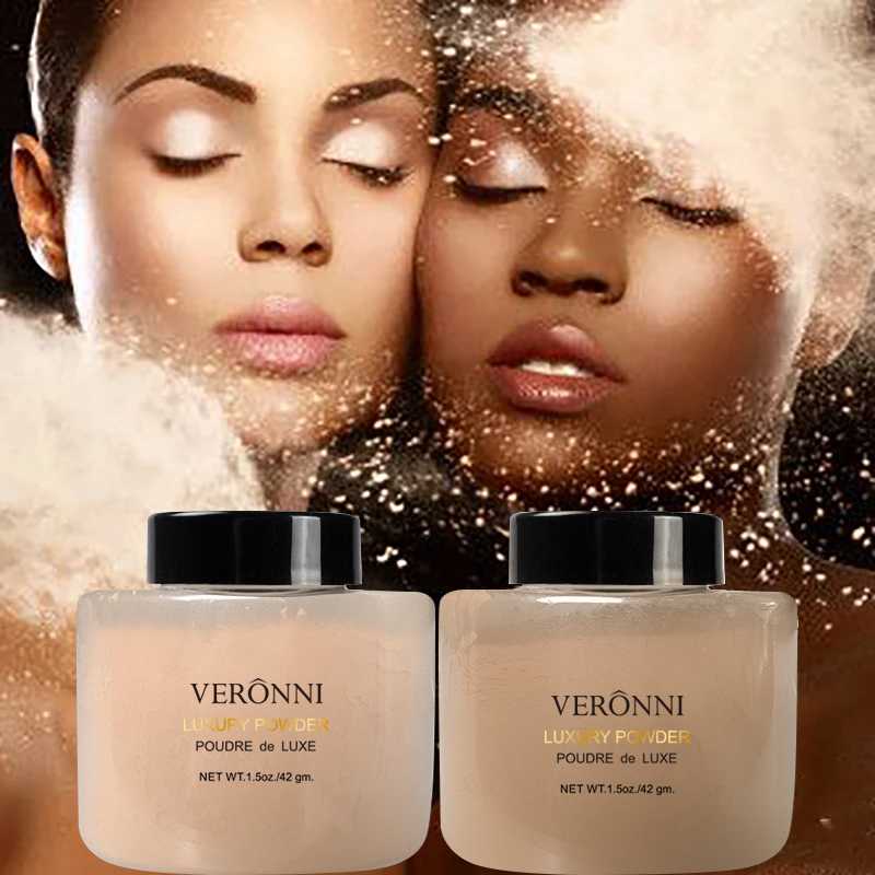 Pó de luxo de 6 cores, base fa - Luxury Skincare Tools avaliação e preço
