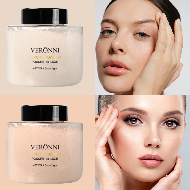 Pó de luxo de 6 cores, base fa - Luxury Skincare Tools avaliação e preço