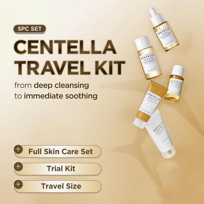 Kit de Viagem com Centella Cor - Luxury Skincare Korea avaliação e preço